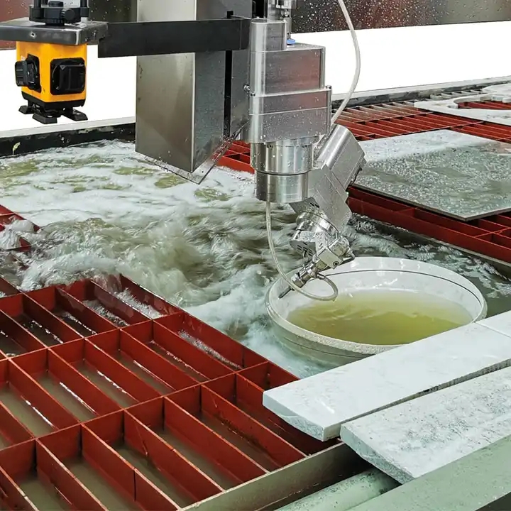 water jet cutting marble stone