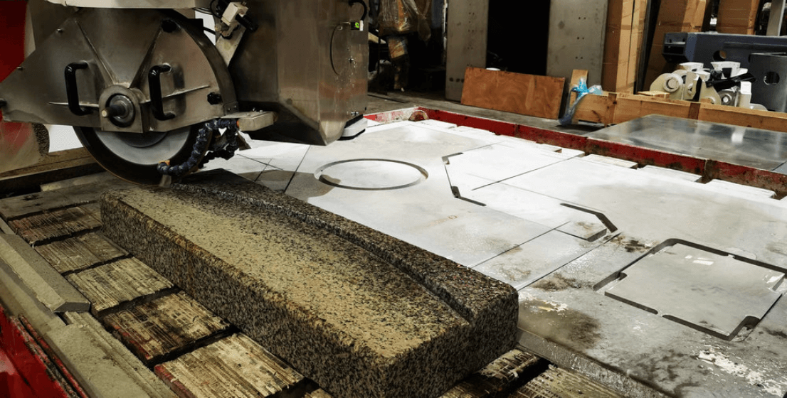 What CNC machine is used in the stone industry?