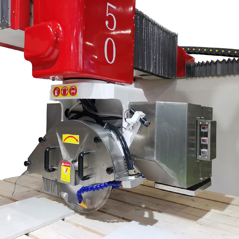 HUALONG high Efficiency Automatic Marble Slab Cutting Machine