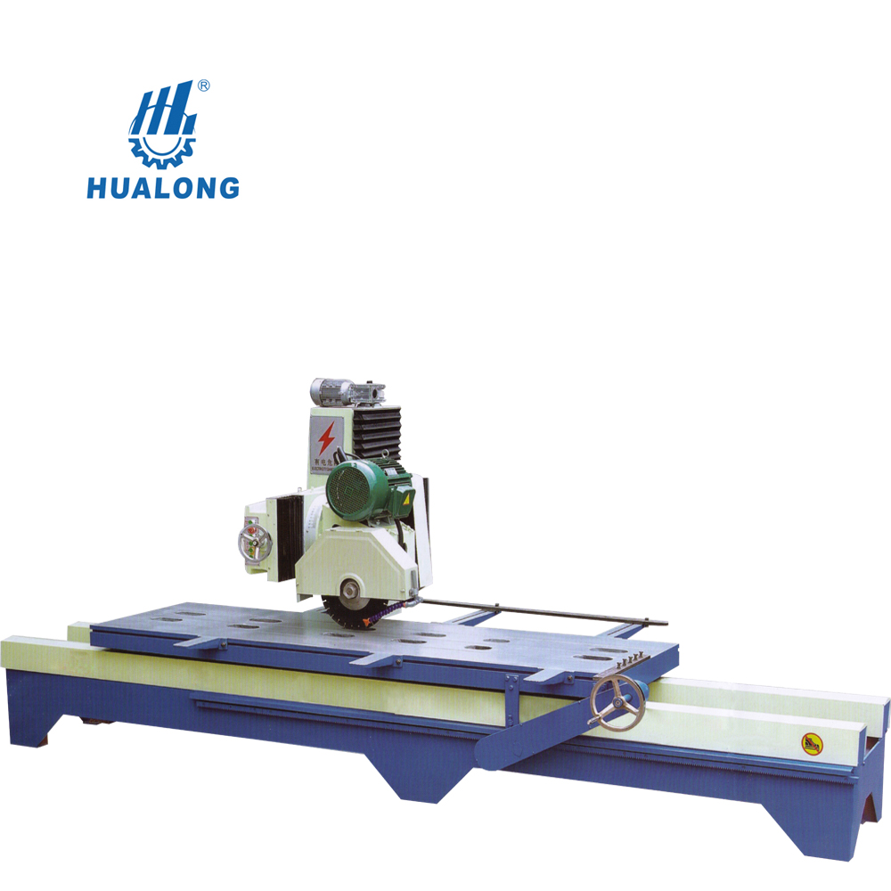 Hualong HSQ-2800 Manual stone granite Edge cutting machine with slab marble for cutting Glass Cutter