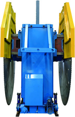 Hualong 2QYKT series High Efficient Double Blades Natural Stone Quarry Machine with for Granite and Marble
